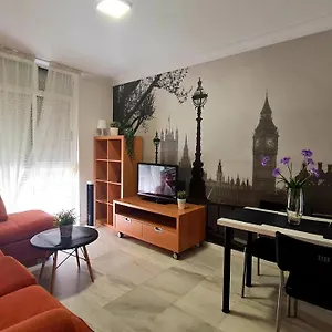 Apartamento Centro-La Catedral a 15km Playas Wifi 300Mb Netflix Huelva